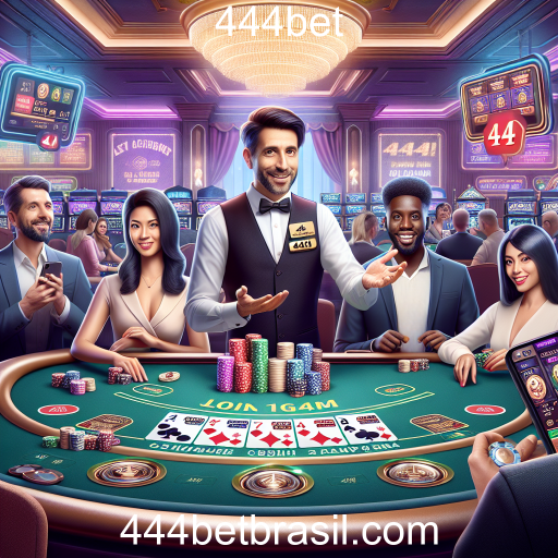 Descubra a Emoção dos Jogos 'Ao Vivo' no 444bet